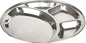 Stainless Steel Round Mess Tray