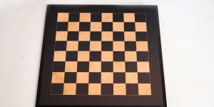 CMB-019 Designer Ebony & Maple Wooden Chess Board