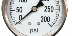 Round Stainless Steel Pressure Gauge