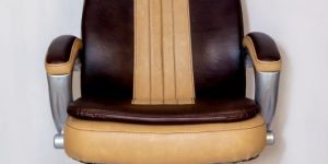 Modern Brown High Back Leather Executive Chair