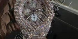 Mens Sky Drive VVSD Fully Automatic Moissanite Diamond Watch