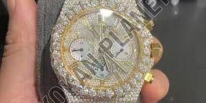 Mens Sky Drive VVSD Luxury Moissanite Diamond Watch