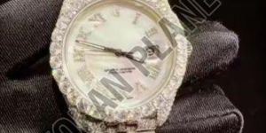 Sky Vintage Style Luxury Moissanite Diamond Watch