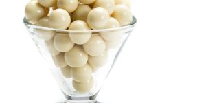 Round White Choco Ball