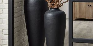 Metal Vases