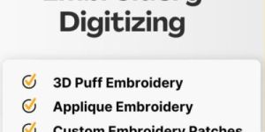 Embroidery Digitizing