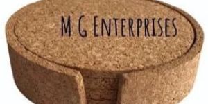 Plain Brown Cork Coaster