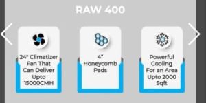 raw 400 air cooler