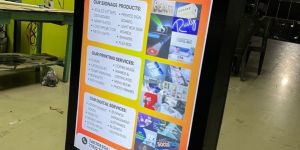 Backpack Advertising Box with Sound