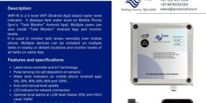 Wifi-Android App Bases Water Level Indicator