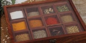 Wooden Spice Boxes