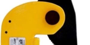 Yellow Stainless Steel Vertical Plate Lifting Clamp