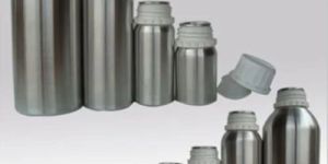 Silver Anodized Aluminum Bottles