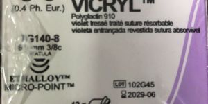 Ethicon W9560 Violet Vicryl Polyglactin 910 Suture