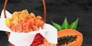 Dehydrated Papaya Dice