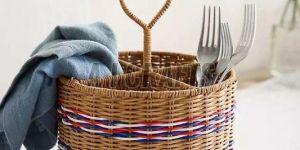 Handmade Jute Storage Basket