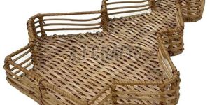 Woven Wicker Christmas Basket