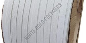 15 Mm White Coated PP Box Strapping Roll