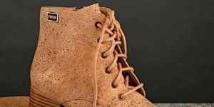 Women Cork Ankle Boot Party Wear Shoes