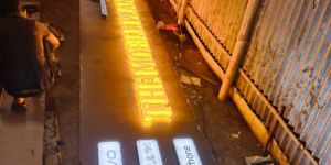 Rectangle Mobile Sign Board