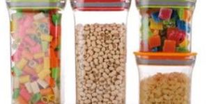 Square Container Set of 4 Pcs