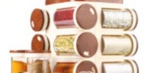 Wooden Masala Rack Set of 12 Pcs