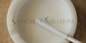 White Marble Ashtray