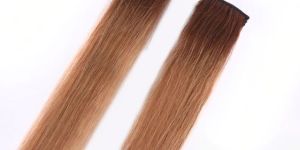 18 Inch Straight Hair Extensions Highlighter Streaks