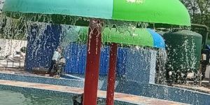 Water Park Mushroom Umbrella