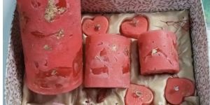 Rose Candles Gift Box