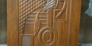 TeaKWood Designer Carving Door