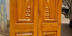 Teakwood Designer Double Door