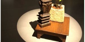 Wooden Carved Candle Holder For Decoration