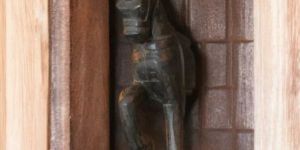 Wooden Carved Hanging Horse For Wall Decor