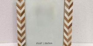 Wooden Bone Photo Frame