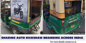 Auto Rickshaw Branding