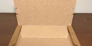 750 Ml Brown Food Box