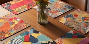 Woven Printed Table Placemats