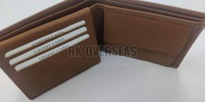Mens Napa Brown Leather Wallet
