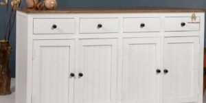 WHIX WOODEN CHEST OF DRAWERS (8 DRAWERS)