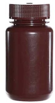 125ml Wide Mouth Amber