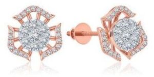Women Sunrise Diamond Studs