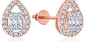 Women Timeless Diamond Drop Earrings