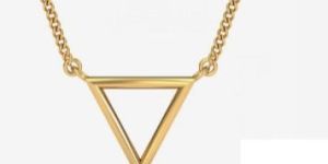 Triangle Double Loop Pendant