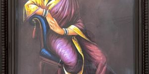 Ravi Varma Tanjore Painting