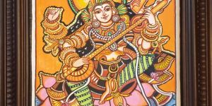 Saraswathi Mural Painting