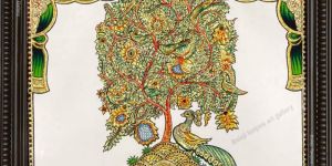 Vasthu Horse Tanjore Painting