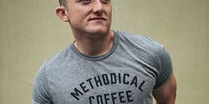 Men Typography Teal Printed Tshirt