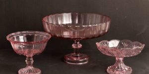 Pink Glass Bowl