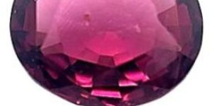 Rhodolite Garnet 8x6 MM 1.65 Carats